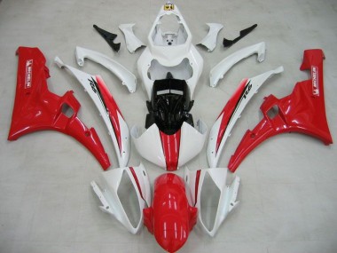 Cheap 2006-2007 White Red Michelin Yamaha YZF R6 Motorcycle Fairings Canada