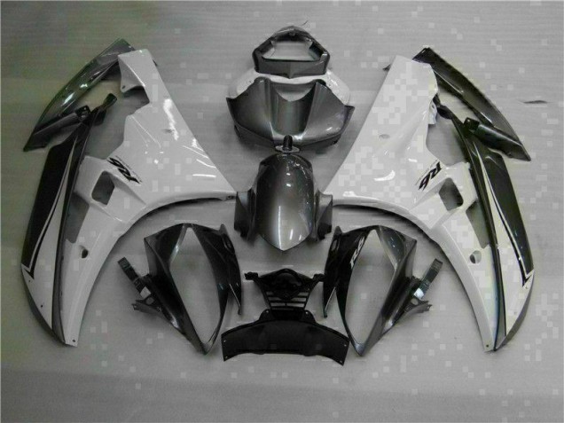 Cheap 2006-2007 White Silver Yamaha YZF R6 Motorcycle Fairings Canada