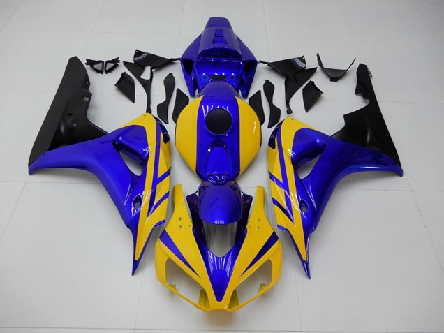 Cheap 2006-2007 Yellow Blue Honda CBR1000RR Motorcycle Fairings Canada Cheap 2006-2007 Yellow Blue Honda CBR1000RR Motorcycle Fairings Canada