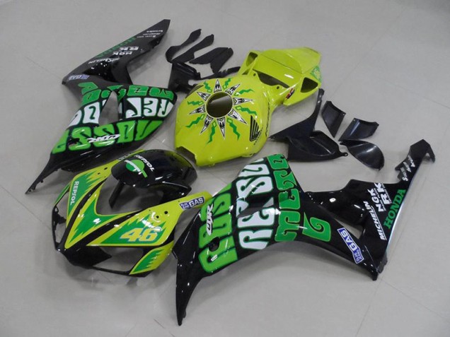 Cheap 2006-2007 Yellow Green Rossi Honda CBR1000RR Motorcycle Fairings Canada Cheap 2006-2007 Yellow Green Rossi Honda CBR1000RR Motorcycle Fairings Canada