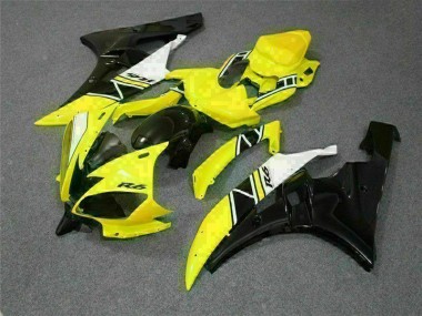 Cheap 2006-2007 Yellow Yamaha YZF R6 Fairing Kit & Bodywork Canada