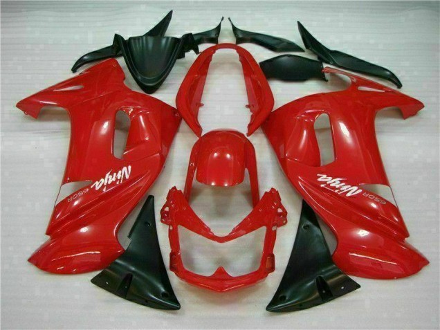 Cheap 2006-2008 Glossy Red Kawasaki Ninja EX650 Motorcycle Fairings Canada Cheap 2006-2008 Glossy Red Kawasaki Ninja EX650 Motorcycle Fairings Canada