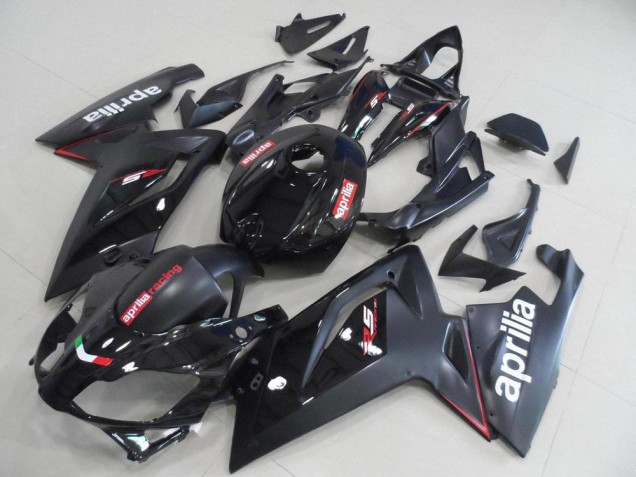 Cheap 2006-2011 Black and Matte Black Aprilia RS125 Motorcycle Fairings Canada Cheap 2006-2011 Black and Matte Black Aprilia RS125 Motorcycle Fairings Canada