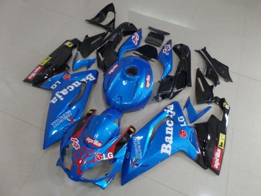 Cheap 2006-2011 Blue and Black Aprilia RS125 Motorcycle Fairings Canada