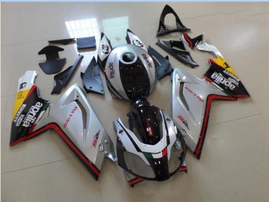 Cheap 2006-2011 Silver Black Red Aprilia RS125 Motorcycle Fairings Canada