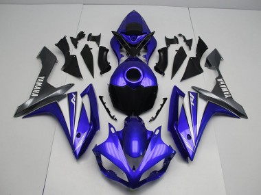 Cheap 2007-2008 Blue White Yamaha YZF R1 Motorcycle Fairings Canada