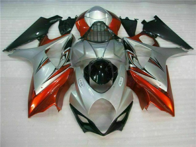 Cheap 2007-2008 Brown Silver Suzuki GSXR 1000 Motorcycle Fairings Canada