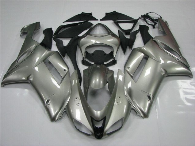 Cheap 2007-2008 Grey Kawasaki Ninja ZX6R Motorcycle Fairings Canada