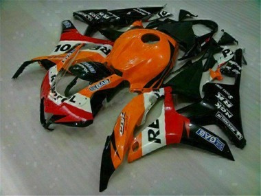 Cheap 2007-2008 Orange Black Honda CBR600RR Motorcycle Fairings Canada