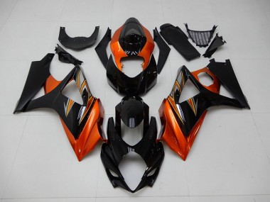 Cheap 2007-2008 Orange Black Suzuki GSXR 1000 Motorcycle Fairings Canada