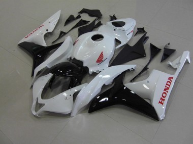 Cheap 2007-2008 Pearl White Black Honda CBR600RR Motorcycle Fairings Canada