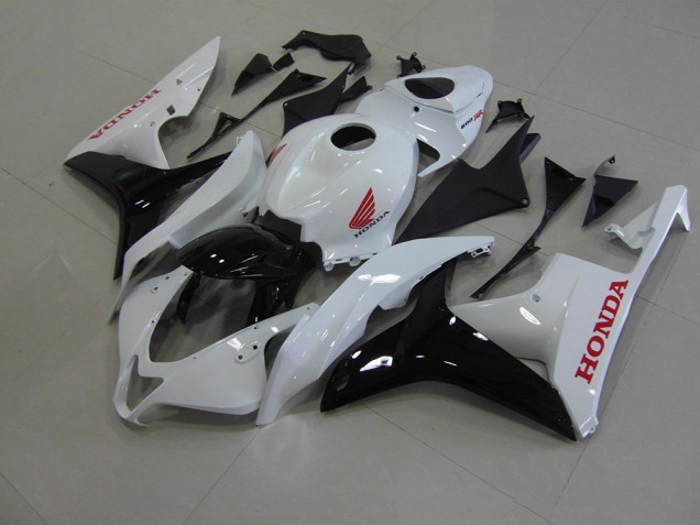Cheap 2007-2008 Pearl White Black Honda CBR600RR Motorcycle Fairings Canada Cheap 2007-2008 Pearl White Black Honda CBR600RR Motorcycle Fairings Canada