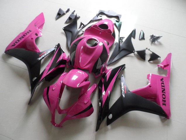 Cheap 2007-2008 Pink Black Honda CBR600RR Motorcycle Fairings Canada Cheap 2007-2008 Pink Black Honda CBR600RR Motorcycle Fairings Canada