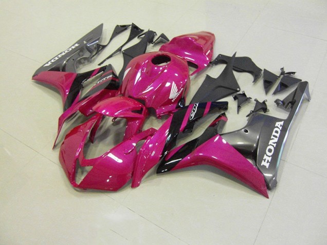 Cheap 2007-2008 Pink Grey Race Honda CBR600RR Motorcycle Fairings Canada Cheap 2007-2008 Pink Grey Race Honda CBR600RR Motorcycle Fairings Canada