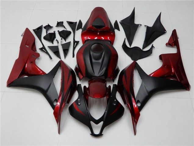 Cheap 2007-2008 Red Black Honda CBR600RR Motorcycle Fairings Canada Cheap 2007-2008 Red Black Honda CBR600RR Motorcycle Fairings Canada