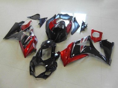 Cheap 2007-2008 Red Black No Sticker Suzuki GSXR 1000 Motorcycle Fairings Canada