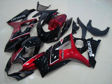 Cheap 2007-2008 Red Black Suzuki GSXR 1000 Motorcycle Fairings Canada