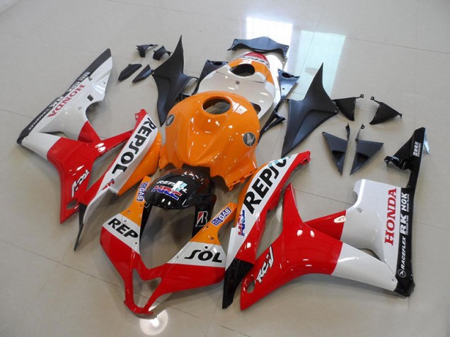 Cheap 2007-2008 Repsol Honda CBR600RR Motorcycle Fairings Canada Cheap 2007-2008 Repsol Honda CBR600RR Motorcycle Fairings Canada