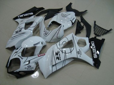 Cheap 2007-2008 White Corona Suzuki GSXR 1000 Motorcycle Fairings Canada
