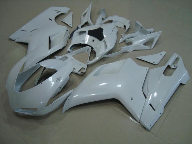 Cheap 2007-2012 Glossy White Ducati 848 1098 1198 Motorcycle Fairings Canada Cheap 2007-2012 Glossy White Ducati 848 1098 1198 Motorcycle Fairings Canada