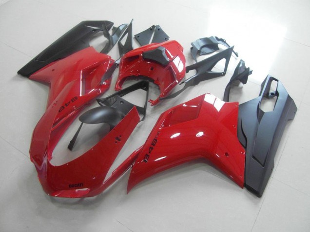 Cheap 2007-2012 Red Black Ducati 848 1098 1198 Motorcycle Fairings Canada Cheap 2007-2012 Red Black Ducati 848 1098 1198 Motorcycle Fairings Canada