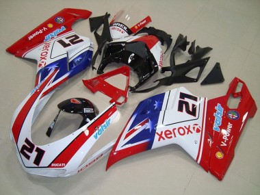 Cheap 2007-2012 Xerox 21 Ducati 848 1098 1198 Motorcycle Fairings Canada
