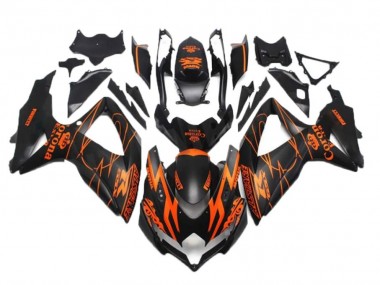 Cheap 2008-2010 Black Orange Suzuki GSXR 600/750 Motorcycle Fairings Canada