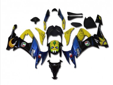 Cheap 2008-2010 Blue Shark Kawasaki Ninja ZX10R Motorcycle Fairings Canada