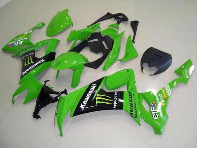 Cheap 2008-2010 Green Monster Kawasaki Ninja ZX10R Motorcycle Fairings Canada Cheap 2008-2010 Green Monster Kawasaki Ninja ZX10R Motorcycle Fairings Canada