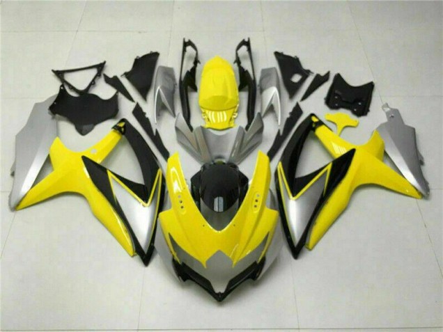 Cheap 2008-2010 Yellow Suzuki GSXR 600/750 Motorcycle Fairings Canada Cheap 2008-2010 Yellow Suzuki GSXR 600/750 Motorcycle Fairings Canada