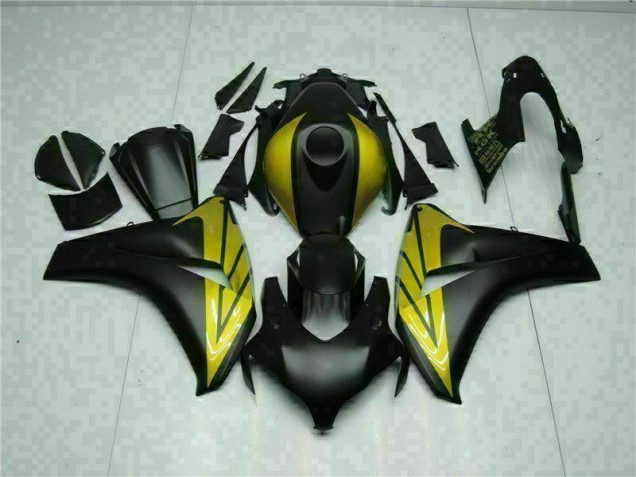 Cheap 2008-2011 Black Gold Honda CBR1000RR Motorcycle Fairings Canada Cheap 2008-2011 Black Gold Honda CBR1000RR Motorcycle Fairings Canada