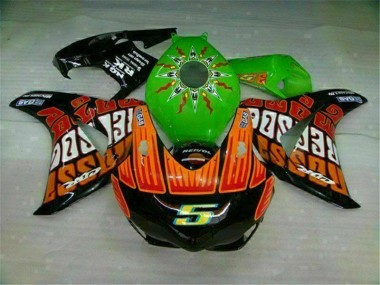 Cheap 2008-2011 Green Orange Honda CBR1000RR Motorcycle Fairings Canada