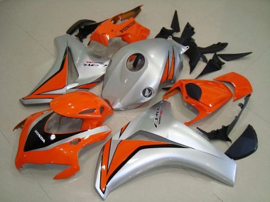Cheap 2008-2011 Orange Silver Honda CBR1000RR Motorcycle Fairings Canada