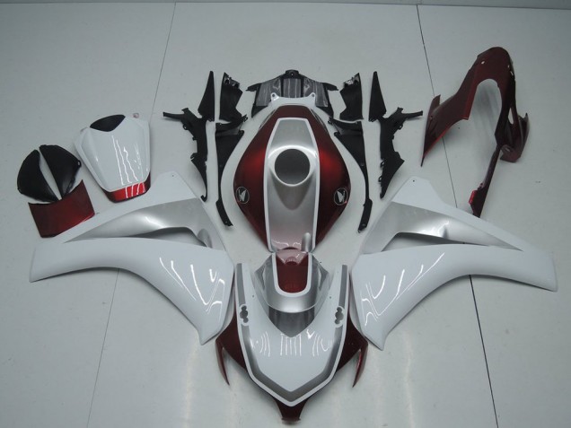 Cheap 2008-2011 Red White and Silver Honda CBR1000RR Motorcycle Fairings Canada Cheap 2008-2011 Red White and Silver Honda CBR1000RR Motorcycle Fairings Canada