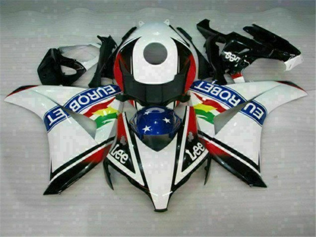 Cheap 2008-2011 White Red Honda CBR1000RR Motorcycle Fairings Canada Cheap 2008-2011 White Red Honda CBR1000RR Motorcycle Fairings Canada