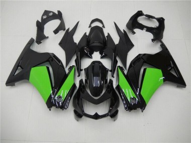 Cheap 2008-2012 Black Green Kawasaki Ninja EX250 Motorcycle Fairings Canada