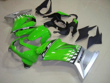 Cheap 2008-2012 Green Silver Kawasaki Ninja ZX250R Motorcycle Fairings & Bodywork Canada