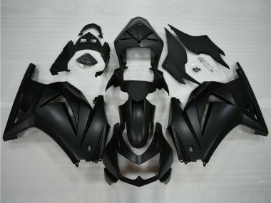 Cheap 2008-2012 Matte Black Kawasaki Ninja EX250 Plastic Full Fairing Kit Canada