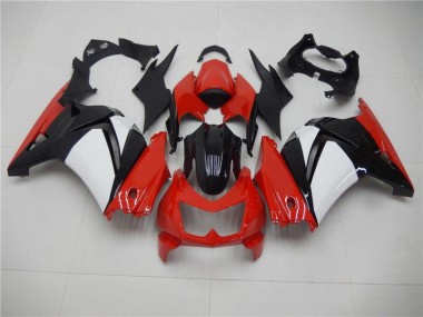 Cheap 2008-2012 Red Black White Kawasaki Ninja EX250 Motorcycle Fairings Canada