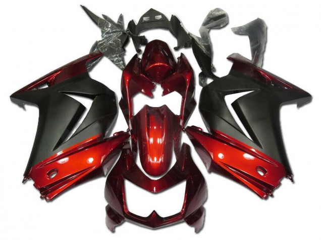 Cheap 2008-2012 Red Grey Kawasaki Ninja EX250 Motorcycle Fairings Canada Cheap 2008-2012 Red Grey Kawasaki Ninja EX250 Motorcycle Fairings Canada