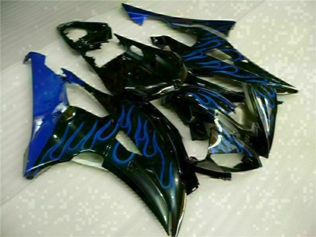 Cheap 2008-2016 Blue Flame Black Yamaha YZF R6 Motorcycle Fairings Canada