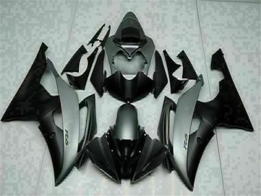 Cheap 2008-2016 Grey Black Yamaha YZF R6 Motorcycle Fairings Canada