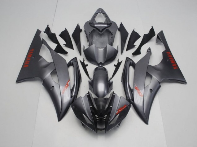 Cheap 2008-2016 Matte Black Grey Yamaha YZF R6 Motorcycle Fairings Canada Cheap 2008-2016 Matte Black Grey Yamaha YZF R6 Motorcycle Fairings Canada