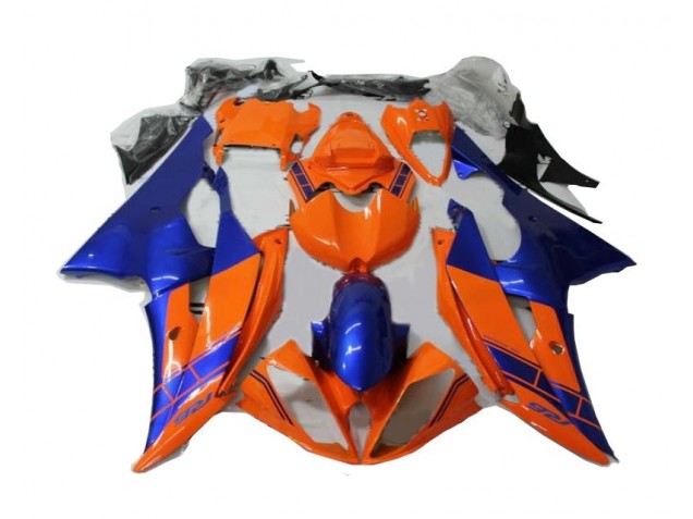 Cheap 2008-2016 Orange Blue Yamaha YZF R6 Motorcycle Fairings Canada