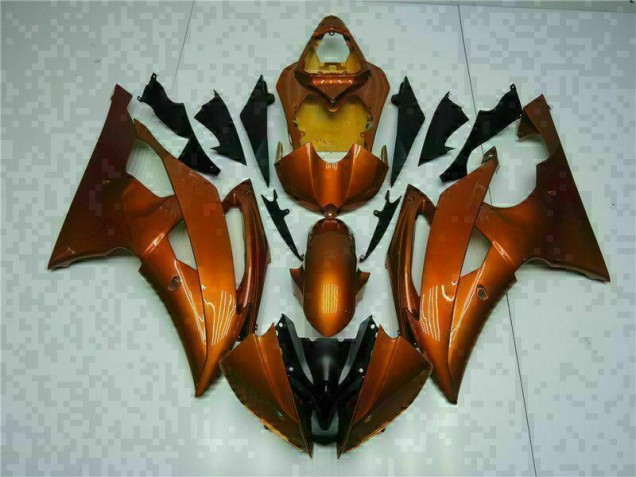 Cheap 2008-2016 Orange Yamaha YZF R6 Fairing Kit & Bodywork Canada