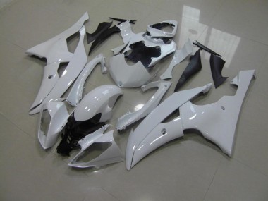 Cheap 2008-2016 Pearl White No Decals Yamaha YZF R6 Motorcycle Fairings Canada