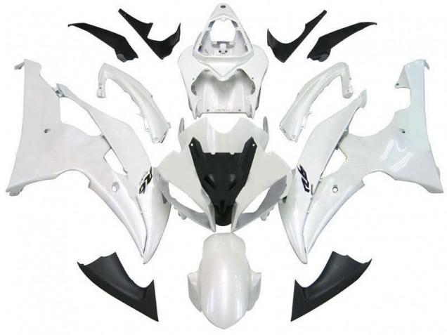 Cheap 2008-2016 Pearl White R6 Yamaha YZF R6 Motorcycle Fairings Canada Cheap 2008-2016 Pearl White R6 Yamaha YZF R6 Motorcycle Fairings Canada