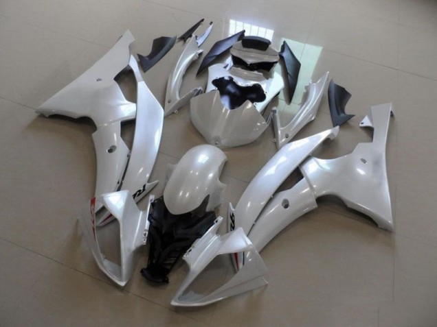 Cheap 2008-2016 Pearl White Yamaha YZF R6 Full Fairing Kit Canada Cheap 2008-2016 Pearl White Yamaha YZF R6 Full Fairing Kit Canada