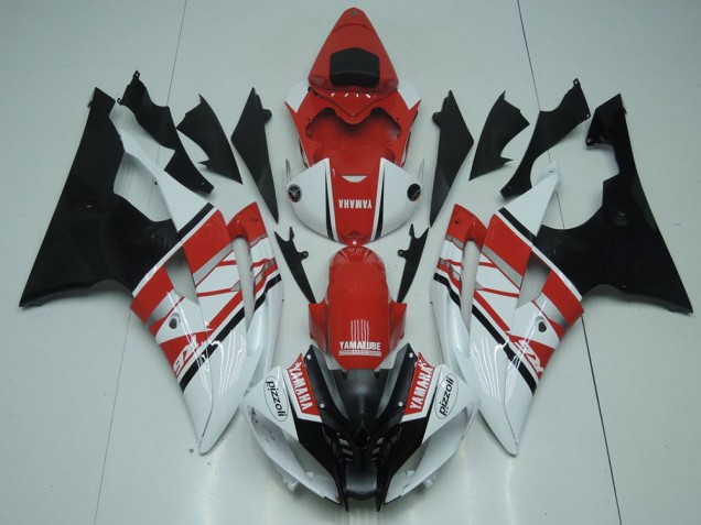Cheap 2008-2016 Red White Black Yamaha YZF R6 Fairing Kit & Bodywork Canada