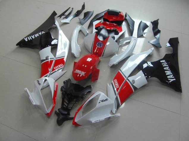Cheap 2008-2016 Red White Black Yamaha YZF R6 Full Fairing Kit Canada Cheap 2008-2016 Red White Black Yamaha YZF R6 Full Fairing Kit Canada